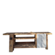 Large solid wood workbench