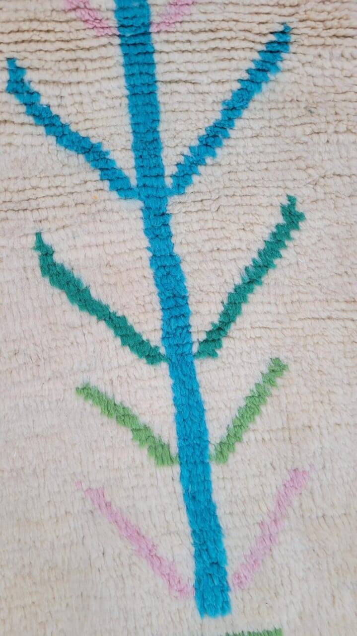 Tapis azilal tissé main taille 150 x 250 cm
