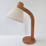 Vintage pine lamp for Solbackens Svarveri, 1970s