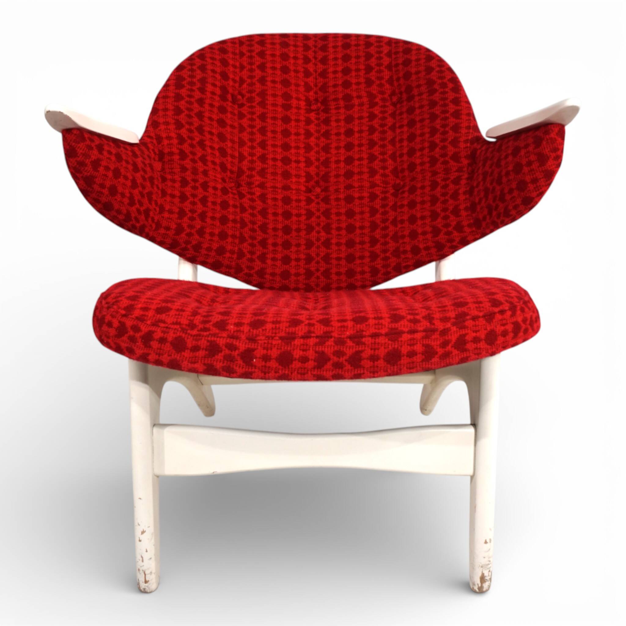 Fauteuil Lounge CE Matthes Modèle 33 par Carl Edward Matthes, 1950