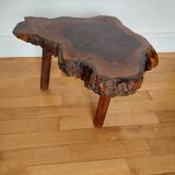 Table basse Brutaliste souche