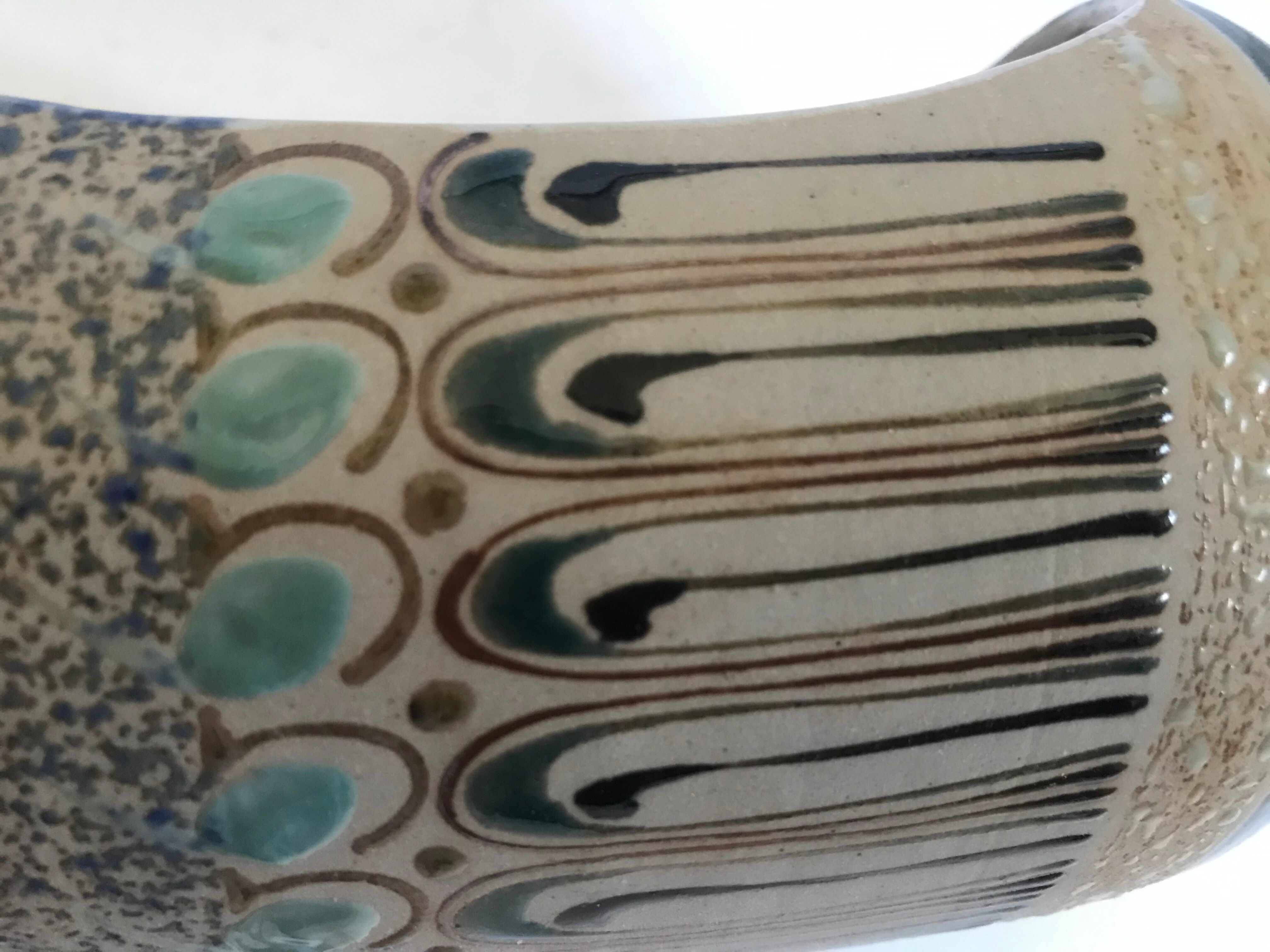 Vintage ceramic candlestick