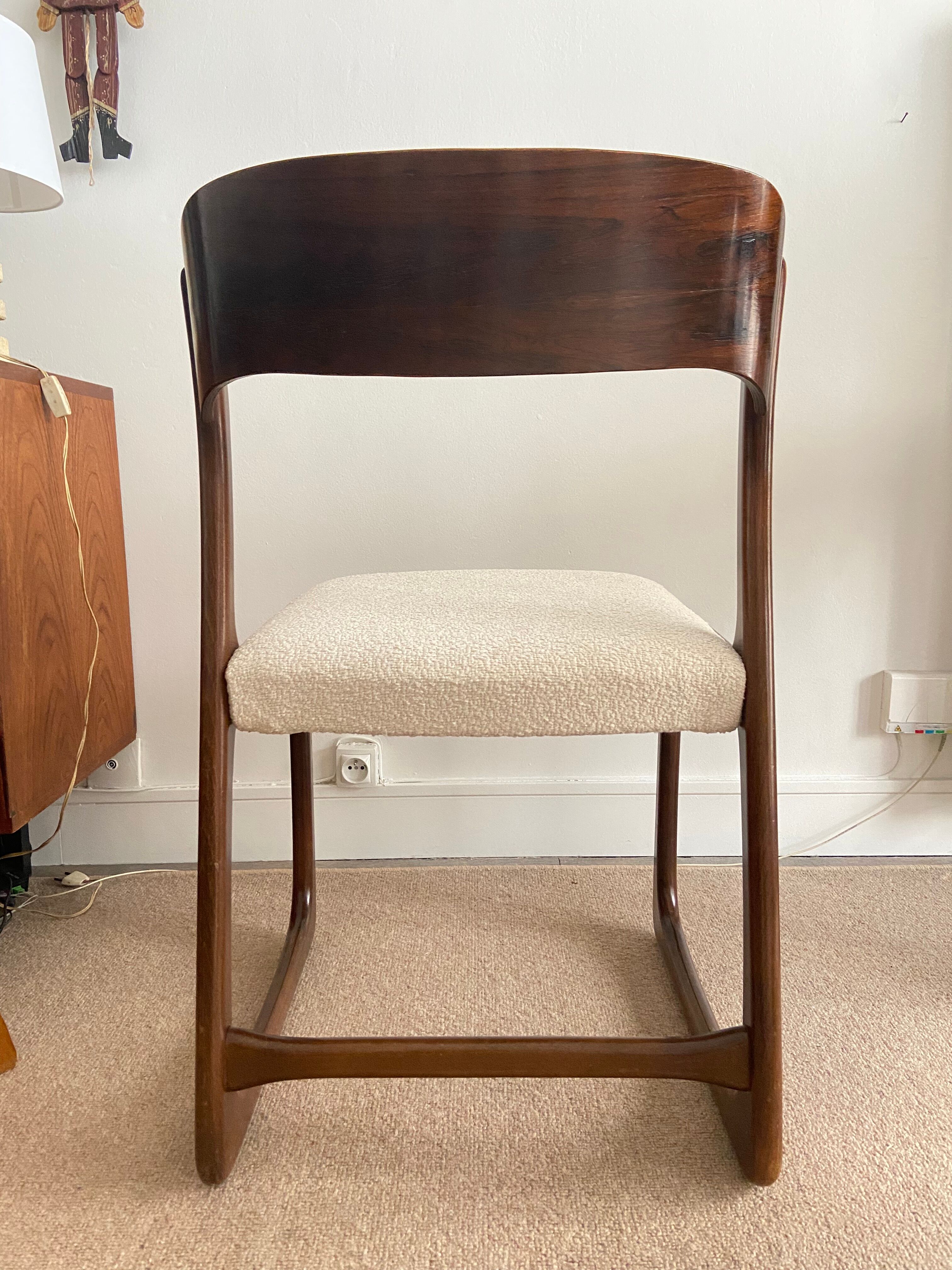 Chair Sled baumann years 60/70s