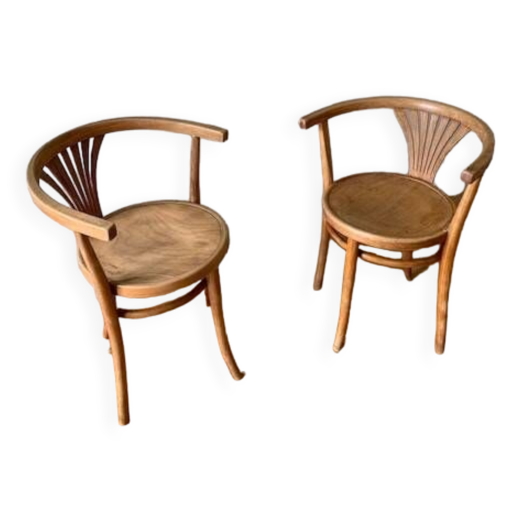 2 chaises Thonet 1900