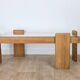 Table basse en pin massif