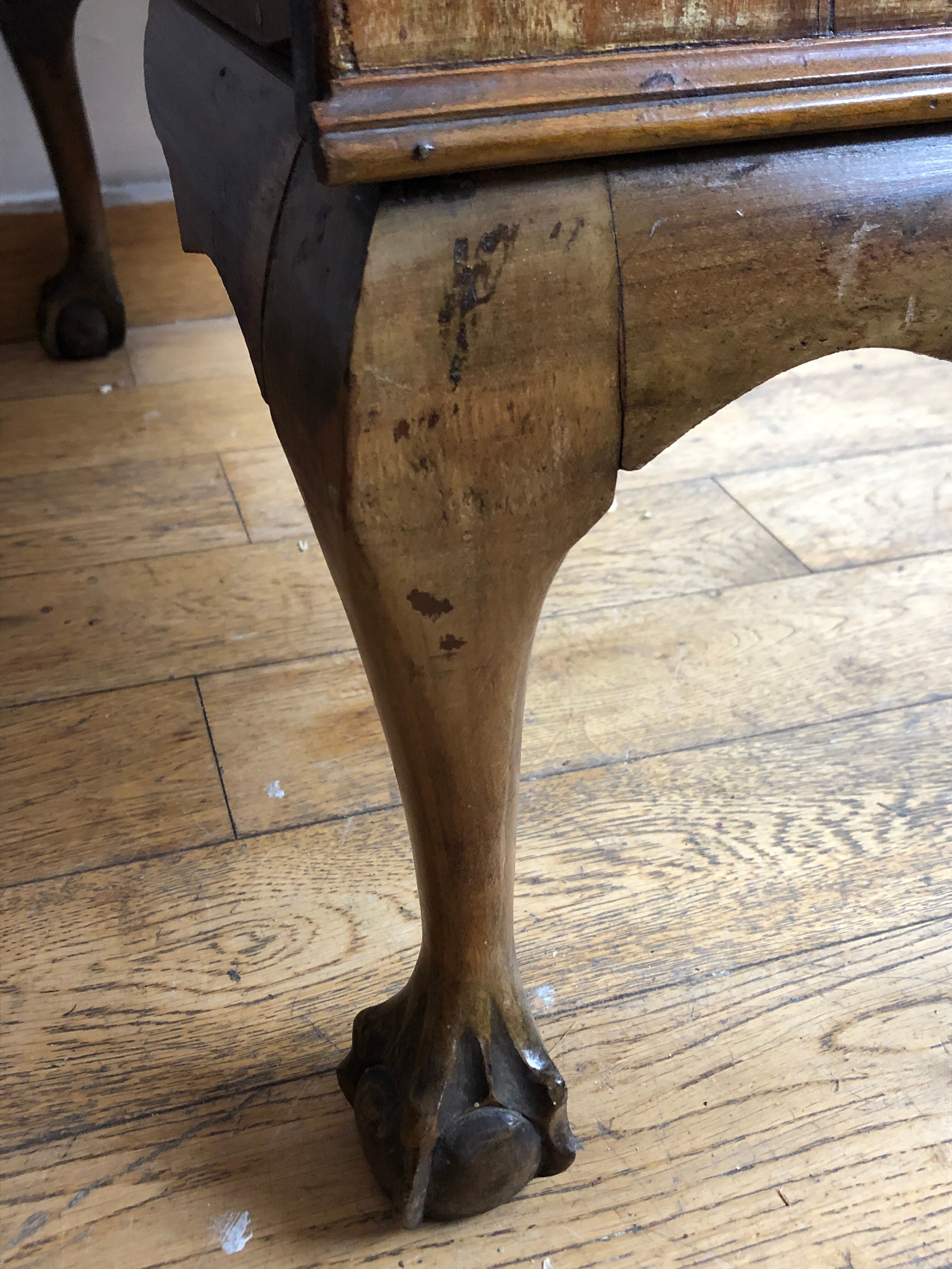 English secretary Chippendale style