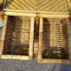 Chest of Drawers 6 Rattan Drawer - Vintage