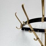 Mid-century metal corner coat rack, 1960s