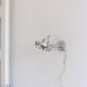 Brushed steel halogen wall lamp type V0207 ‘KLIMAT’, Ikea, 1990s