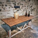 Table bistrot / de travail française ancienne, vers 1920