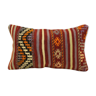 Housse de coussin vintage  30x50 cm kilim