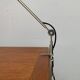 Italian table clamp lamp Model 255 by Tito Agnoli for Oluce, 1950s