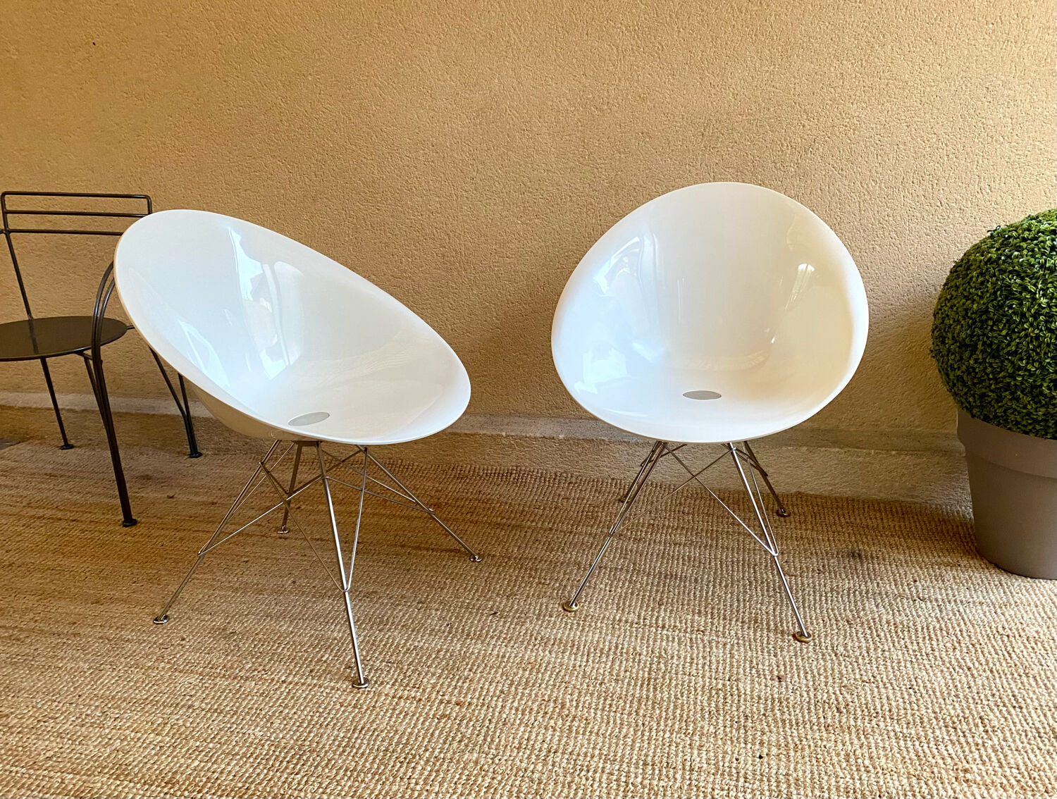 Fauteuils kartell ero/s design Philippe Starck