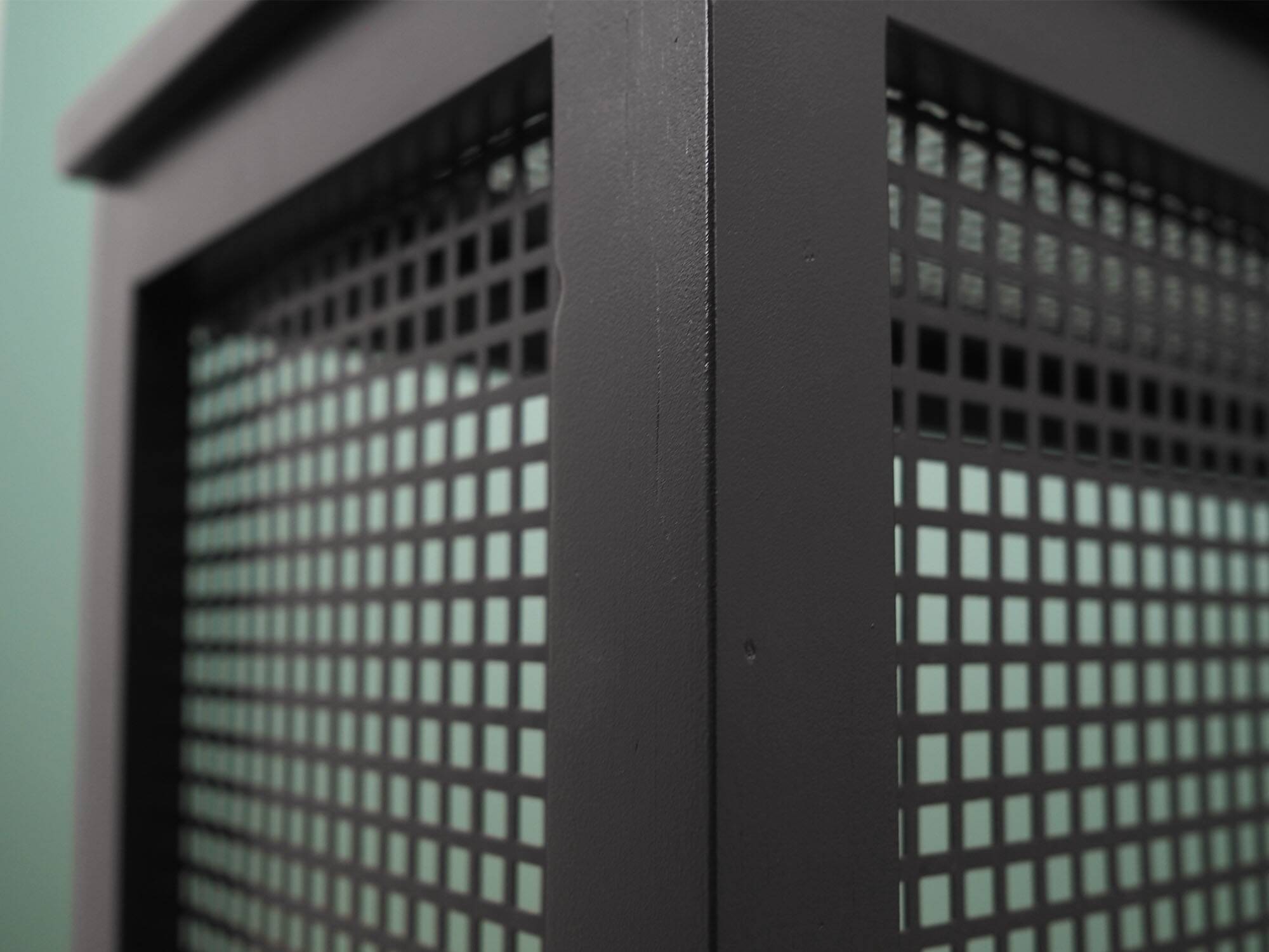 Fireplace cover, Danish design, 1980s, production: Denmark