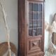 Antique glass-fronted Parisian wardrobe
