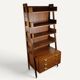 Vintage Italian wooden library - 1960s