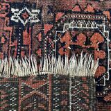 Tapis iranien ancien en laine 150x82cm
