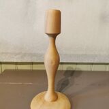 Trio of cedar wood candle holders Morocco