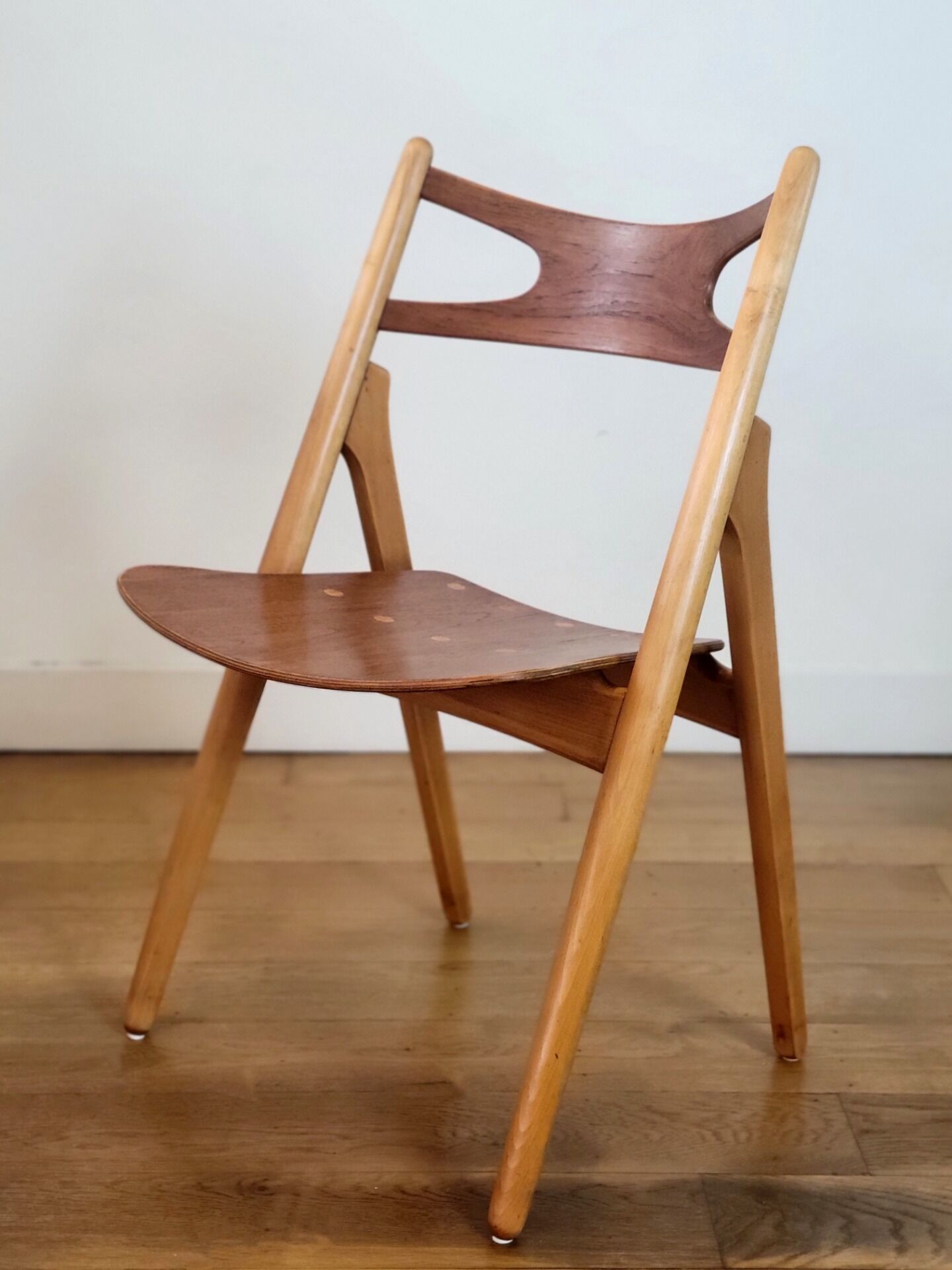 Set of five CH29 Sawbuck chairs by Hans J. Wegner for Carl Hansen & Søn