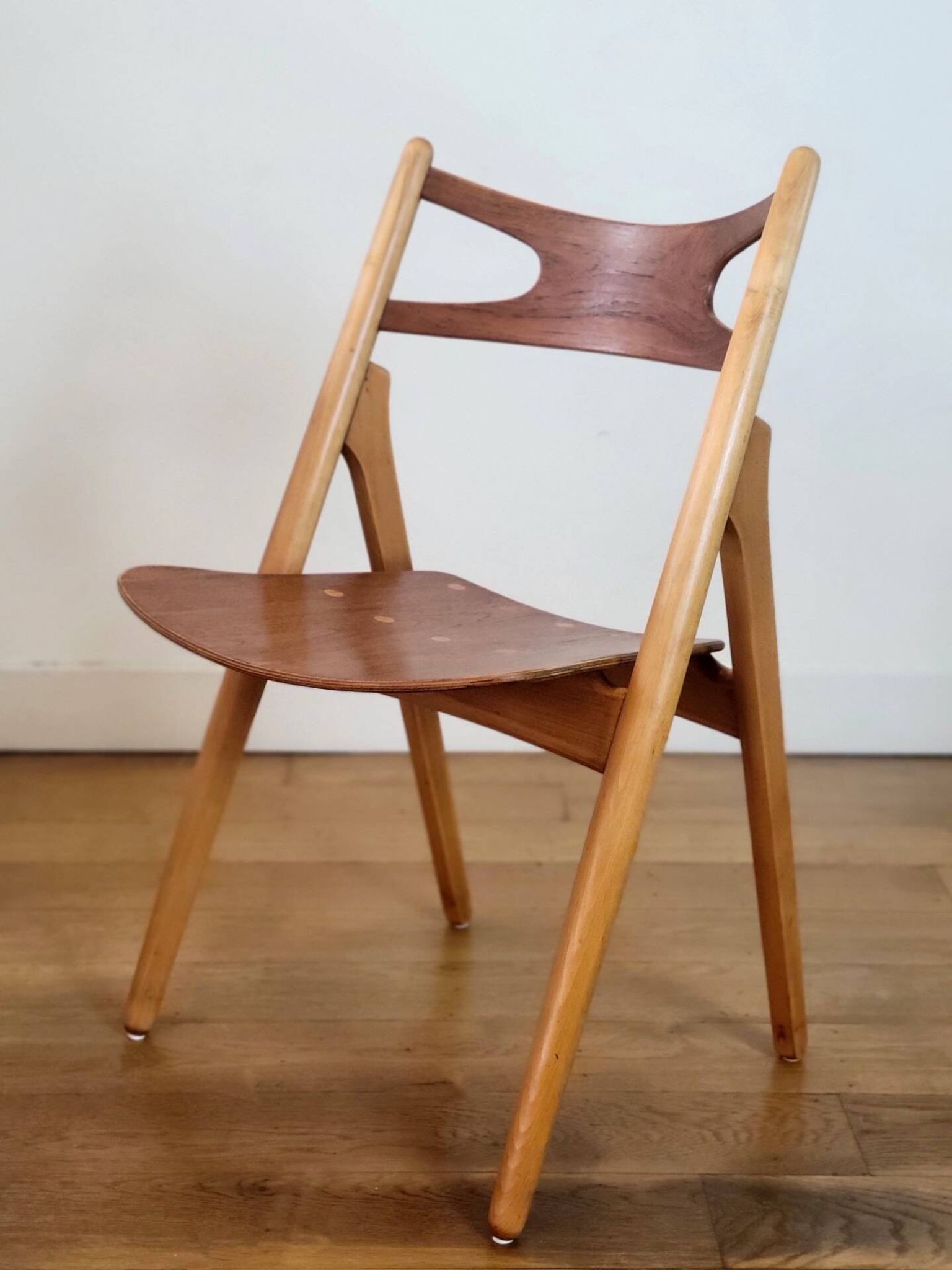 Set of five CH29 Sawbuck chairs by Hans J. Wegner for Carl Hansen & Søn