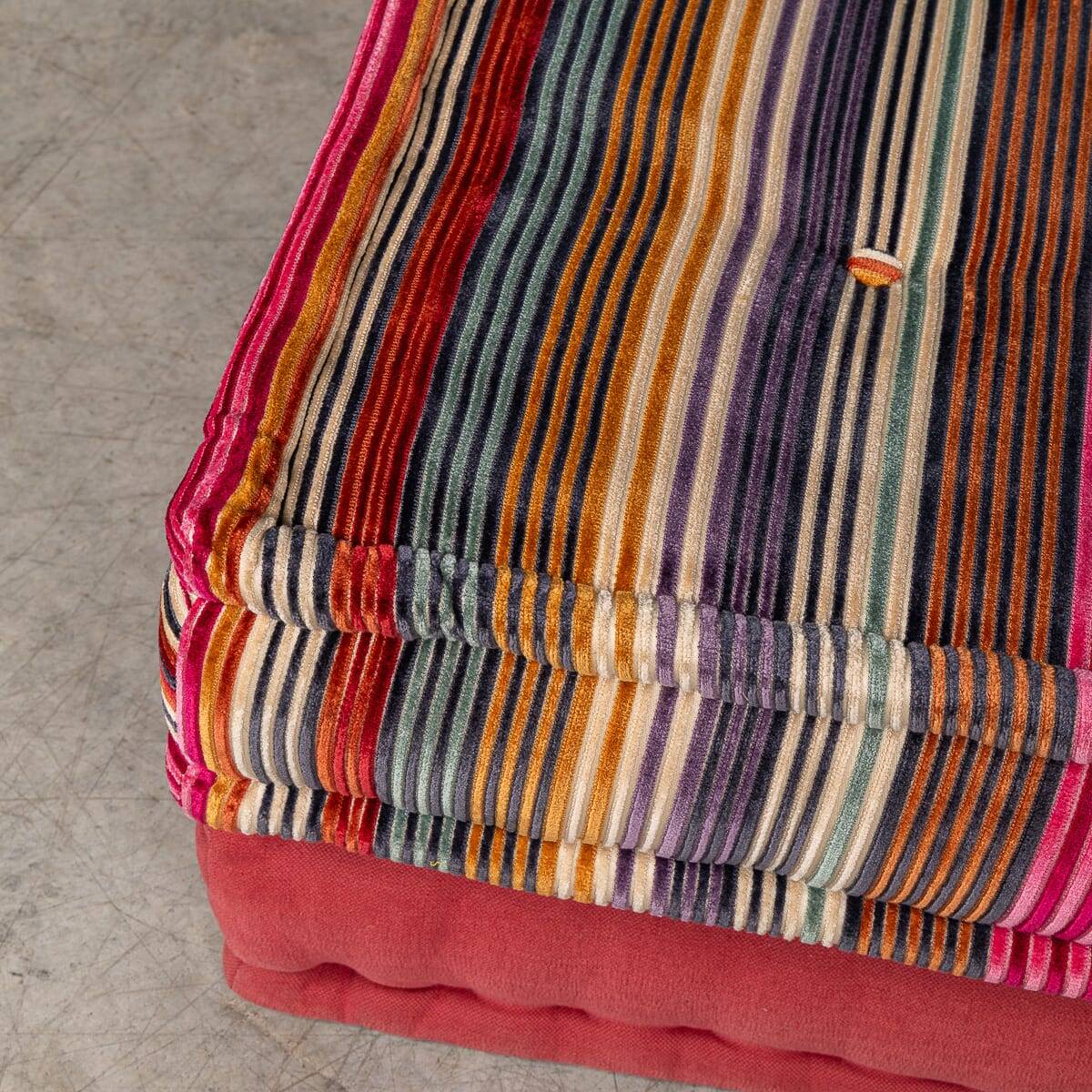 21stc "mah jong" sectional sofa by hans hopfer for roche bobois, france c.2