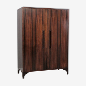 Armoire italienne en palissandre du milieu du siècle années 1950