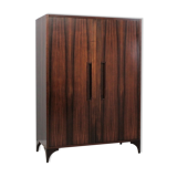 Italian mid century rosewood wardrobe 1950s
