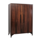 Italian mid century rosewood wardrobe 1950s