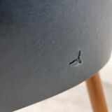Pair of Vintage armchairs with table, 1960's Belgium