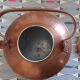 Hammered copper teapot