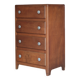 Vintage drawer unit, Art Deco wooden furniture, chest of drawers, tallboy.