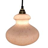 Vintage Pendant Lamp With Opaline Shade