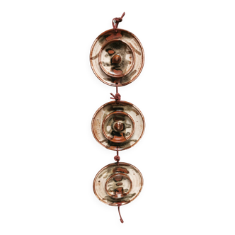 Wall decoration in the form of ceramic ornaments from Danske Waldorff 1970s