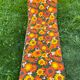 Vintage 70s floral sun lounger