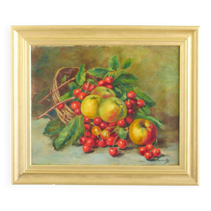 Nature morte aux cerises