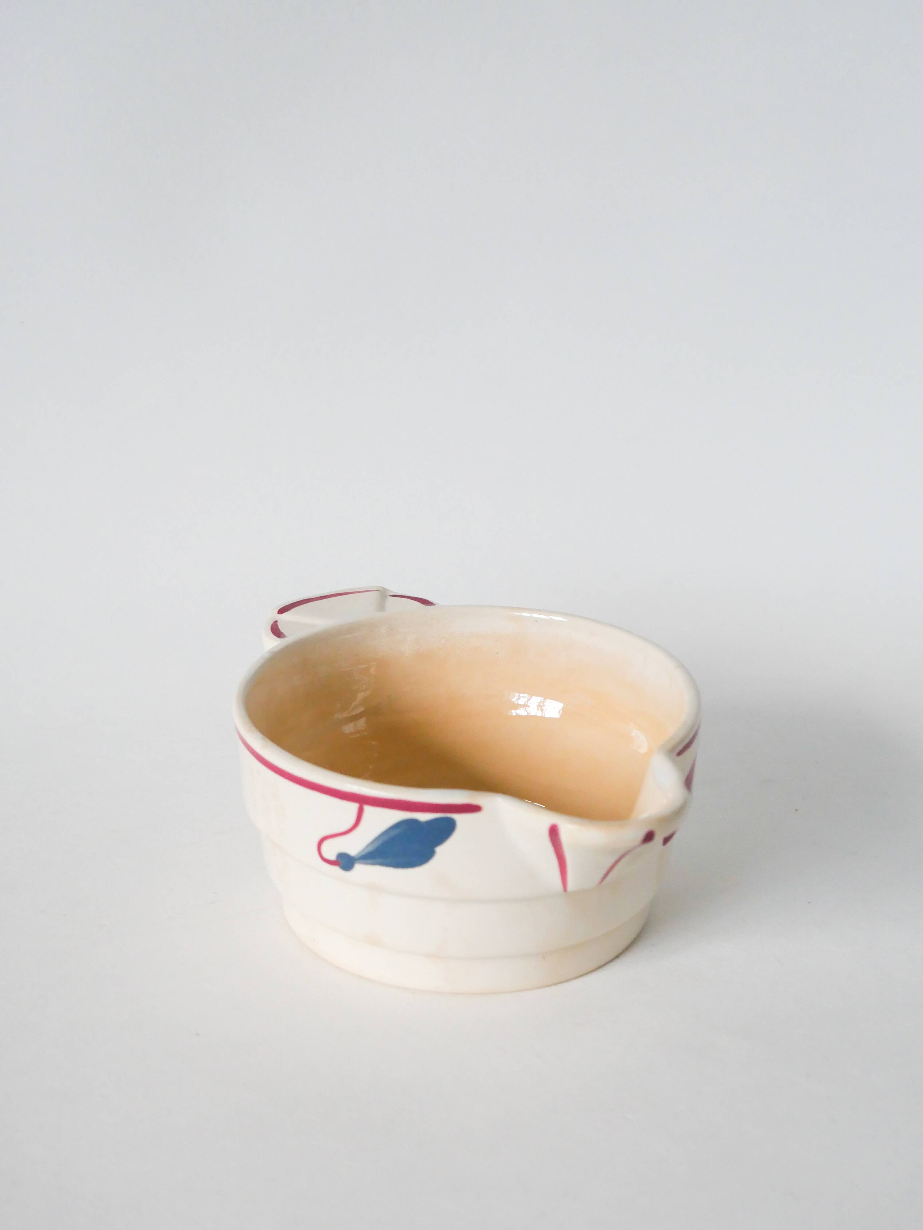 Givors gravy boat, Perce-neige model, 1950