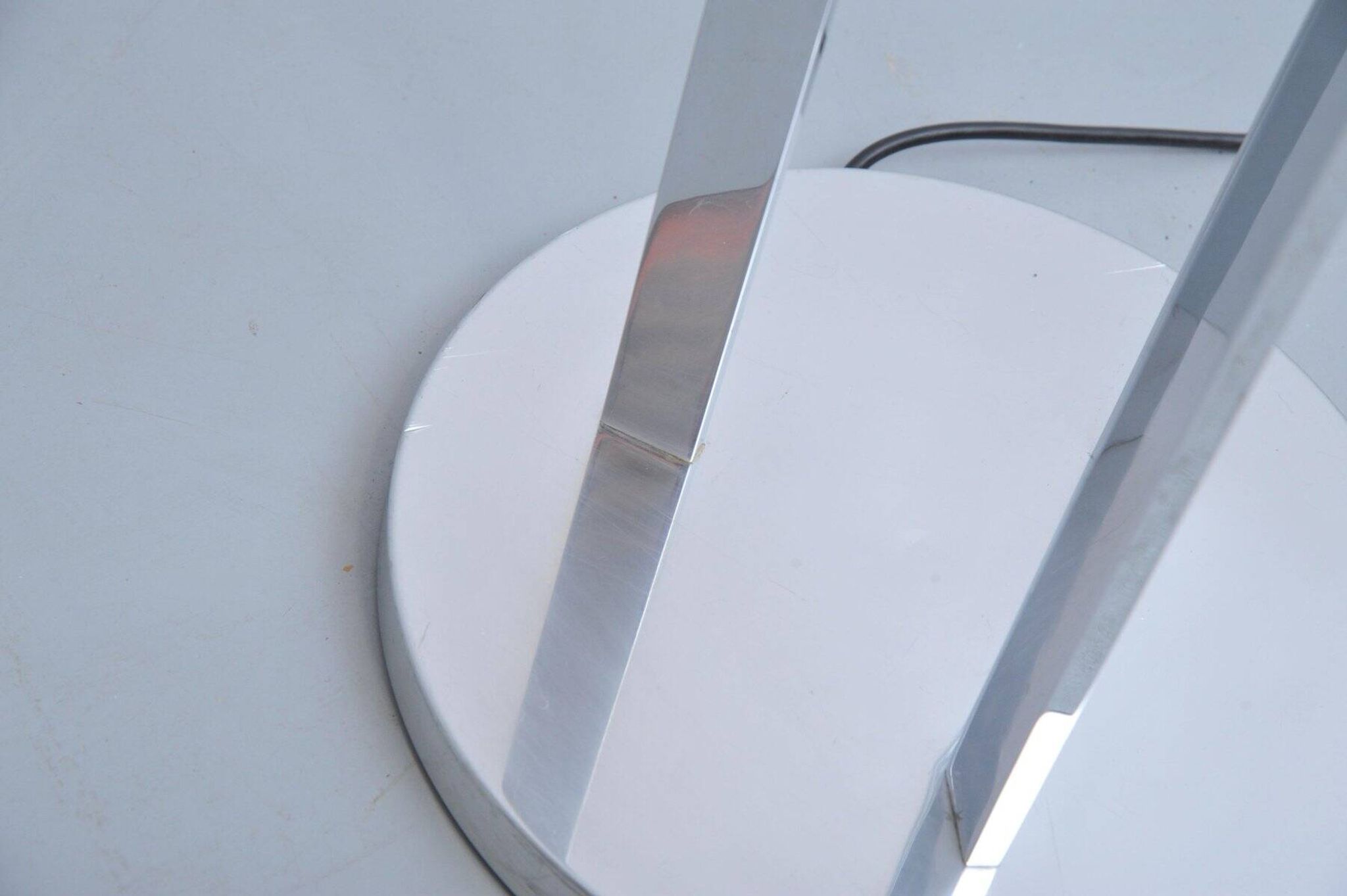 Lampe de sol Sputnik en chrome par Doria Leuchten, années 1970.