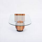 Table basse italienne des années 1970 par Massimo et Lella Vignelli pour Casigliani