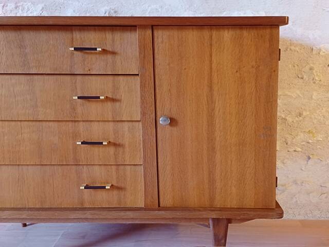 Vintage 1960s sideboard or chest of drawers