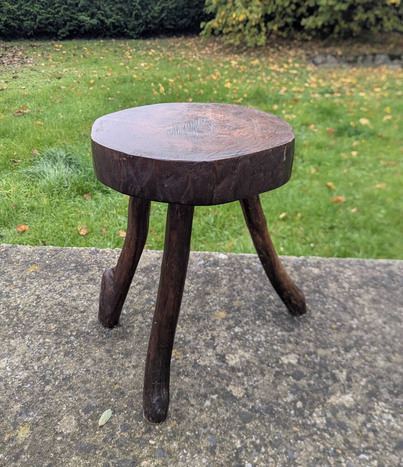 Brutalist Free Form Stool 60/70 Vintage 2