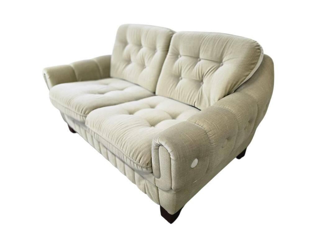 Vintage space age two-seater sofa