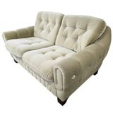 Vintage space age two-seater sofa