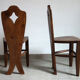 Chair folk art Queyras