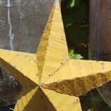 Etoile amish moutarde 60 cm