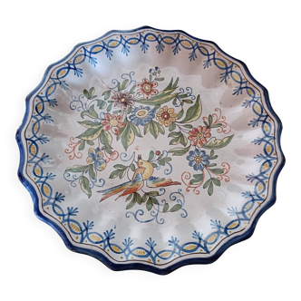Nevers Montagnon earthenware plate