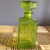 Vintage green carafe
