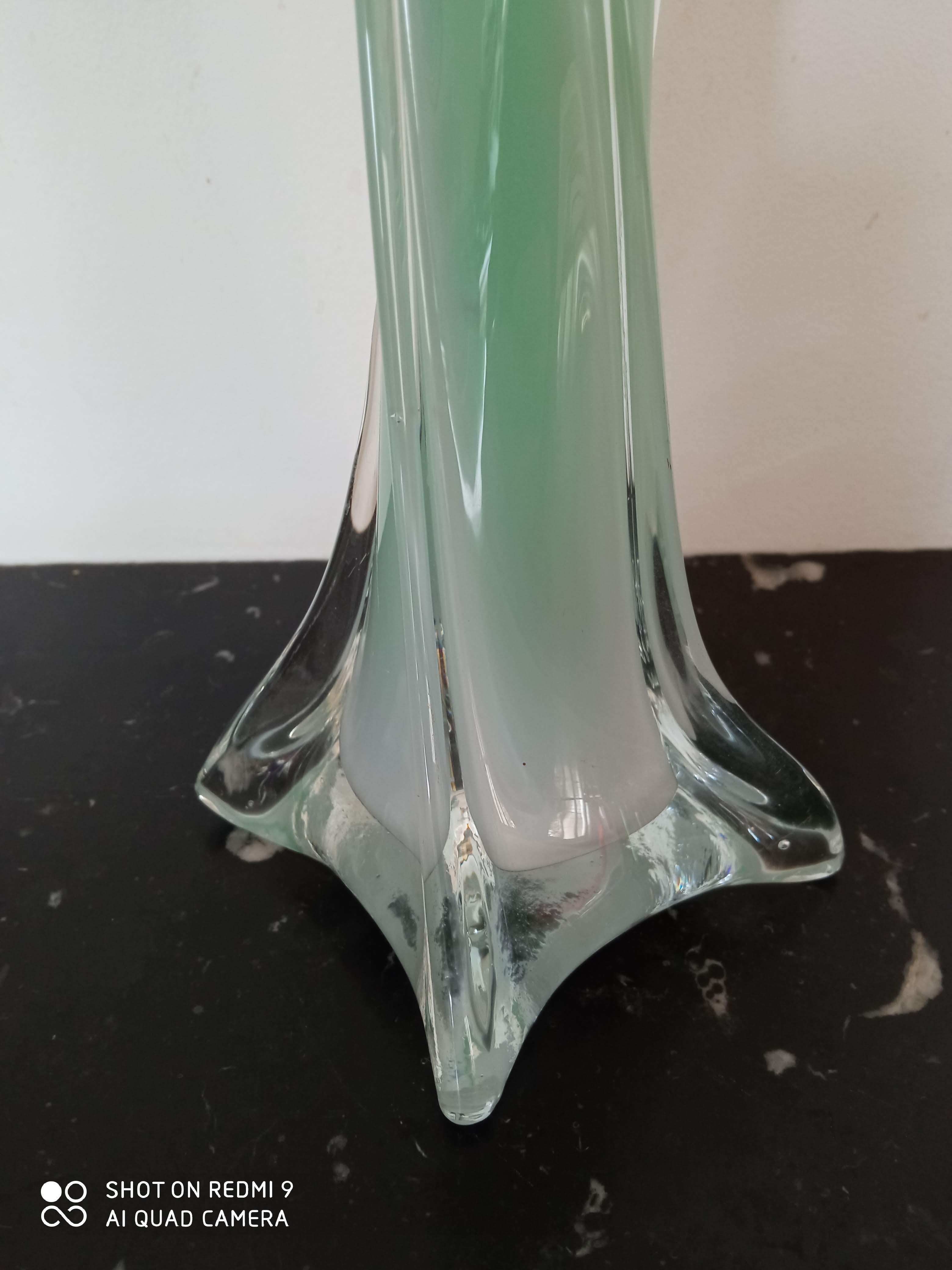 Soliflore in glass pase 1970