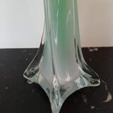 Soliflore en pate de verre 1970