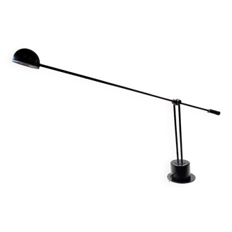 Lampe de table design italienne des années 1990 - Bras d'équilibrage à contrepoids minimaliste