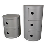 Set of 2 Componibili storage units Kartell – Anna Castelli Ferrieri